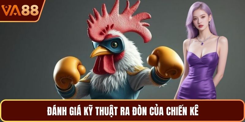 Đánh giá kỹ thuật ra đòn của chiến kê
