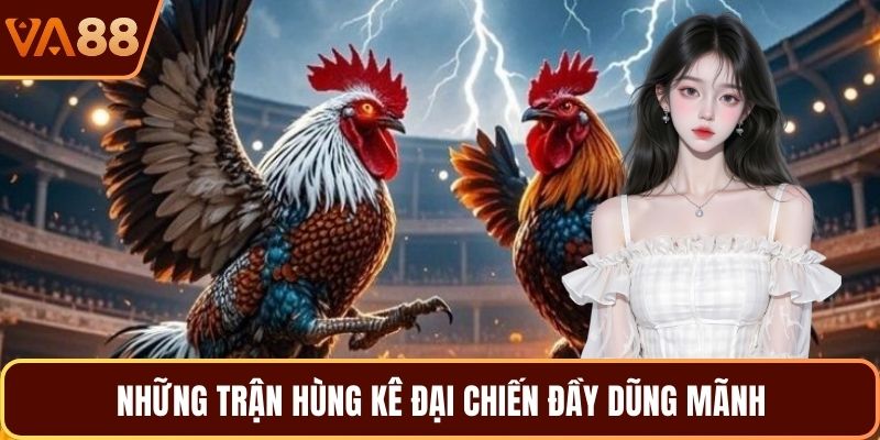 Những trận hùng kê đại chiến đầy dũng mãnh