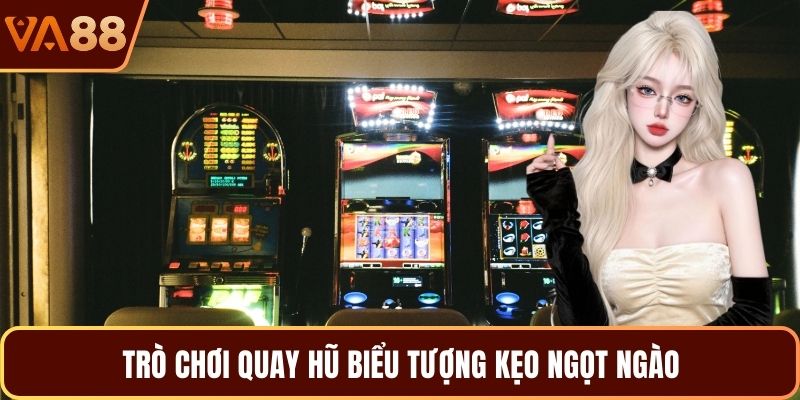 Trò chơi quay hũ biểu tượng kẹo ngọt ngào