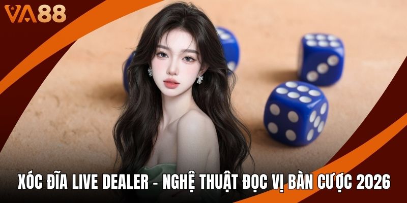 Xóc Đĩa Live Dealer - Nghệ Thuật Đọc Vị Bàn Cược 2026